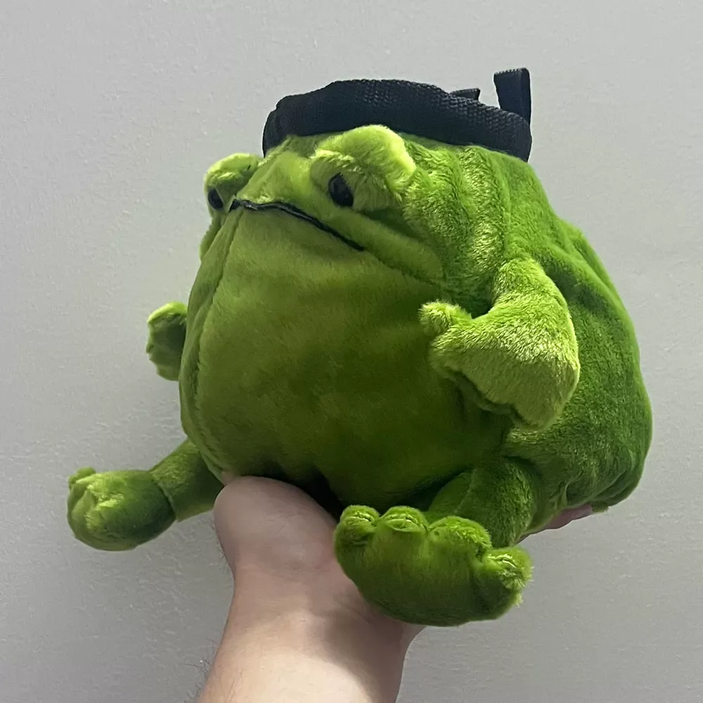 Ricky Rain Frog Chalk Bag Rock Climbing Equipment - Image 3