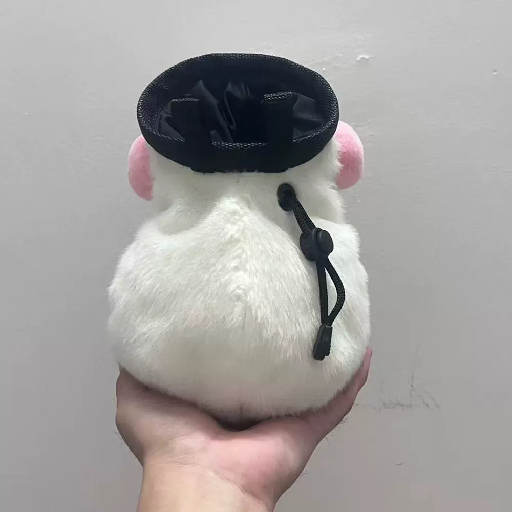 White Earphone Capybara Chalk Bag Rock Climbing Chalk Bag - Image 4