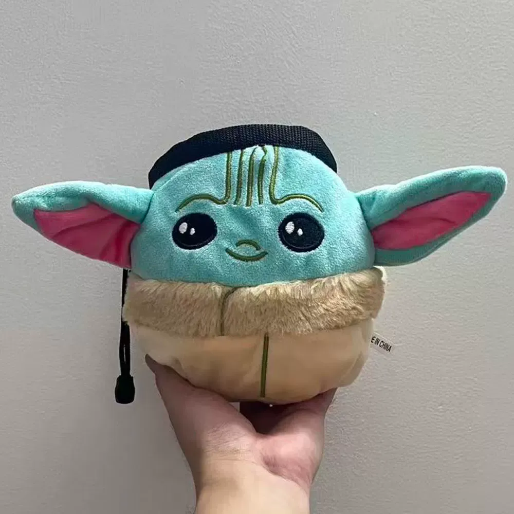 Baby Yoda Chalk Bag Rock Climbing Equipment - Image 1