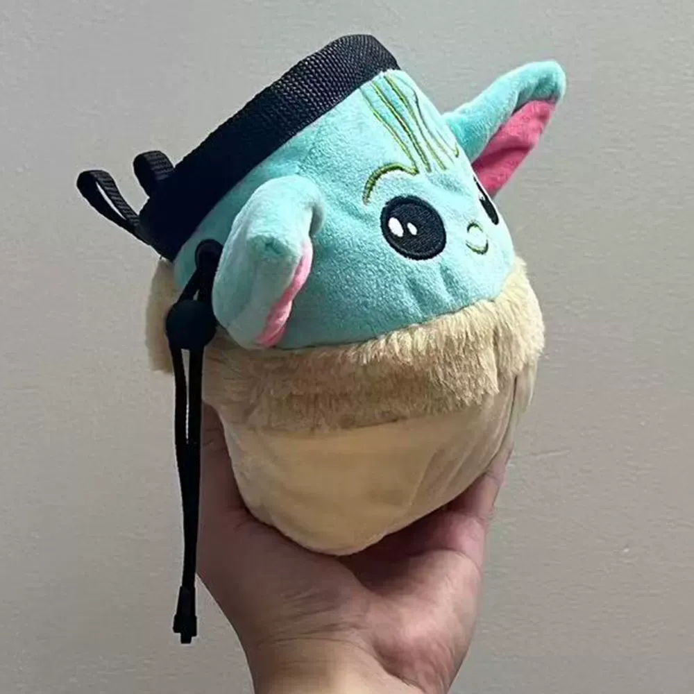 Baby Yoda Chalk Bag Rock Climbing Equipment - Image 2