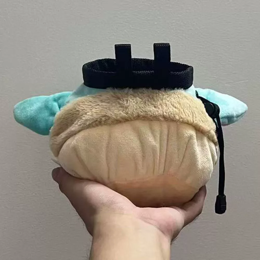 Baby Yoda Chalk Bag Rock Climbing Equipment - Image 3
