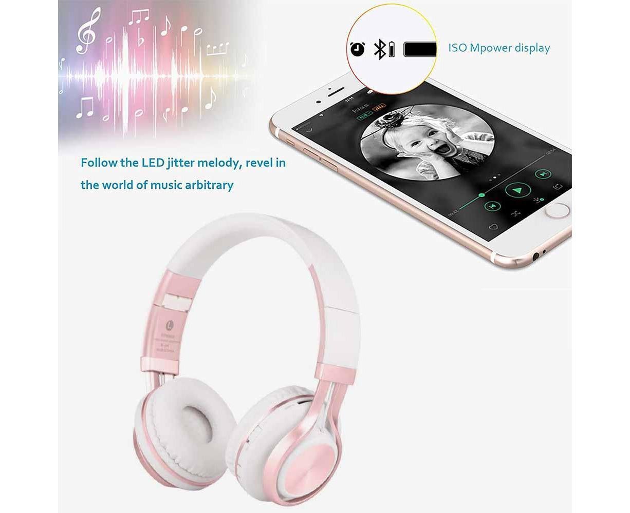Bluetooth Headphones,Folding Stereo Wireless Bluetooth Headphones - Image 2