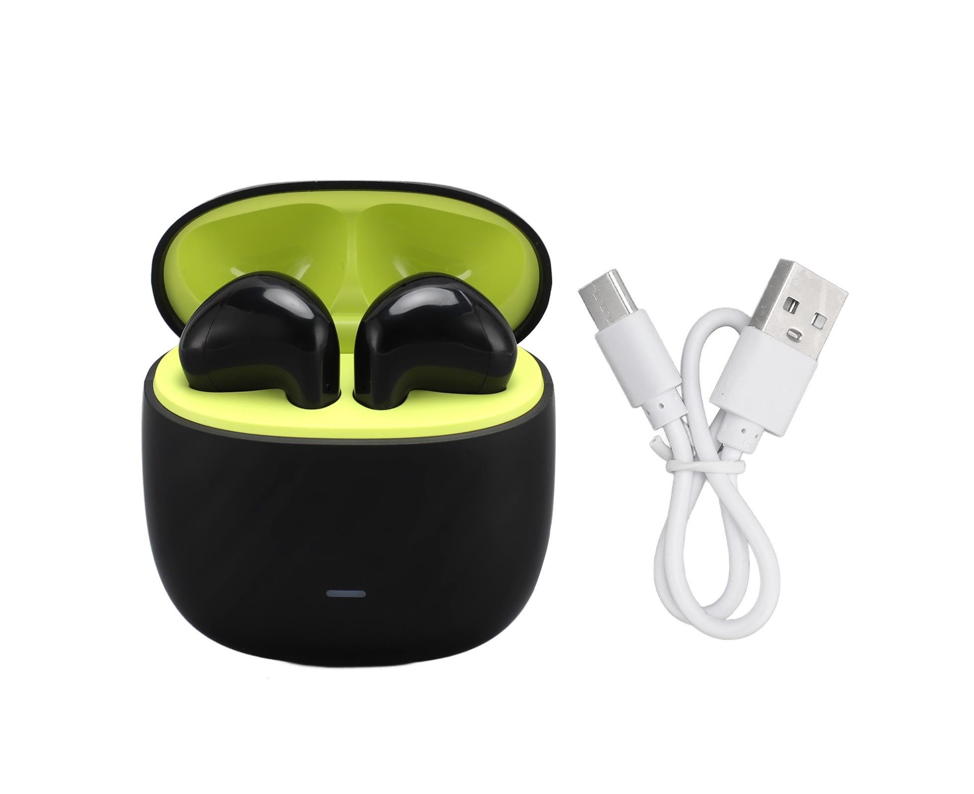 Language Translator Earbuds Wireless Bluetooth 5.3 Noise Reduction Support 84 Languages Waterproof Voice Black - Image 1