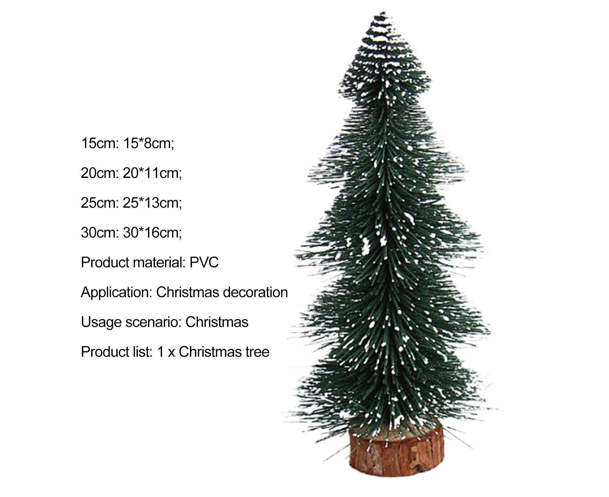 Mini Christmas Tree Artificial Xmas Cedar Decor-30cm - Image 2