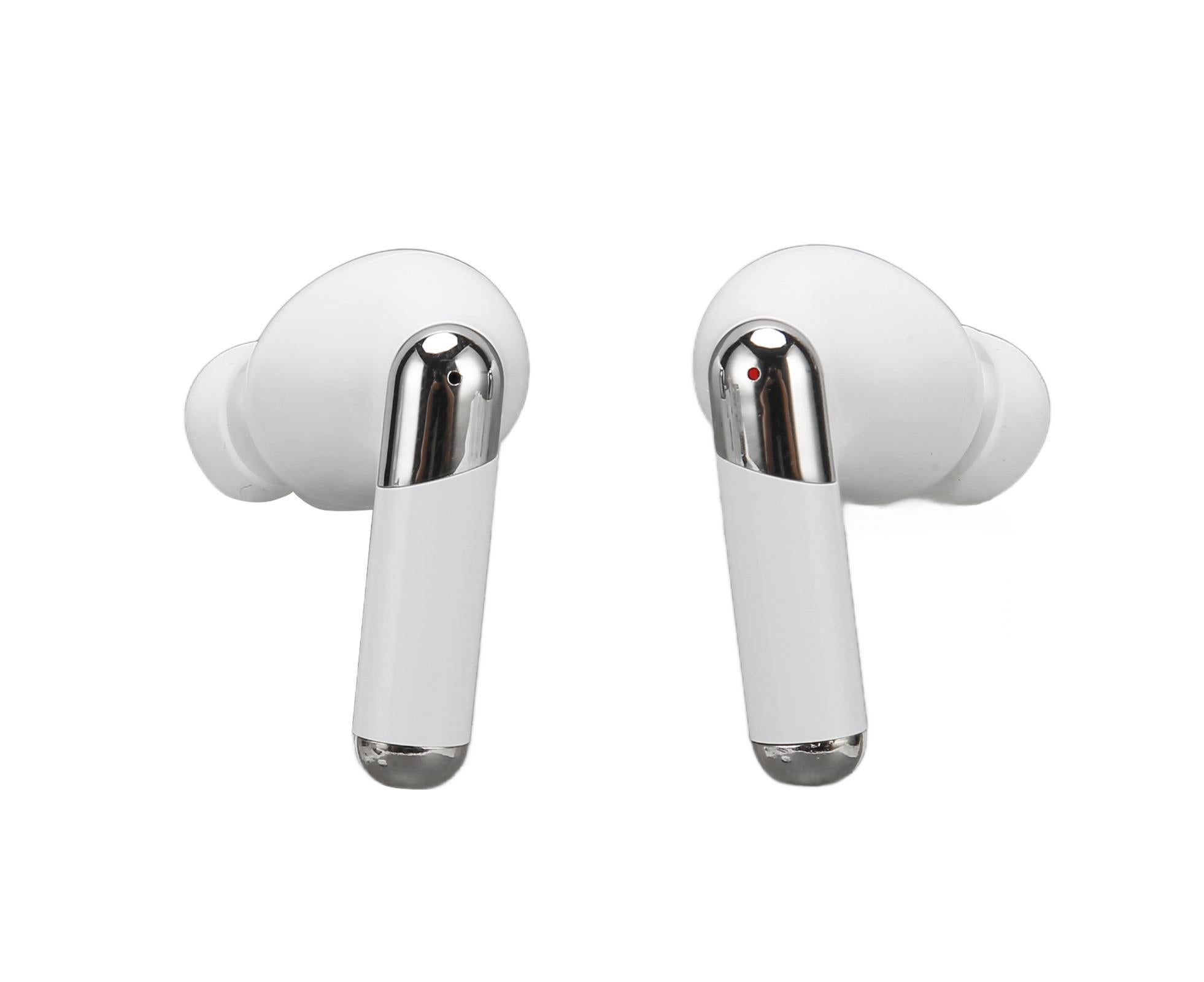 Language Translator Earbuds 144 Languages Noise Reduction Bluetooth 5.3 Wireless Smart Earphone White - Image 3