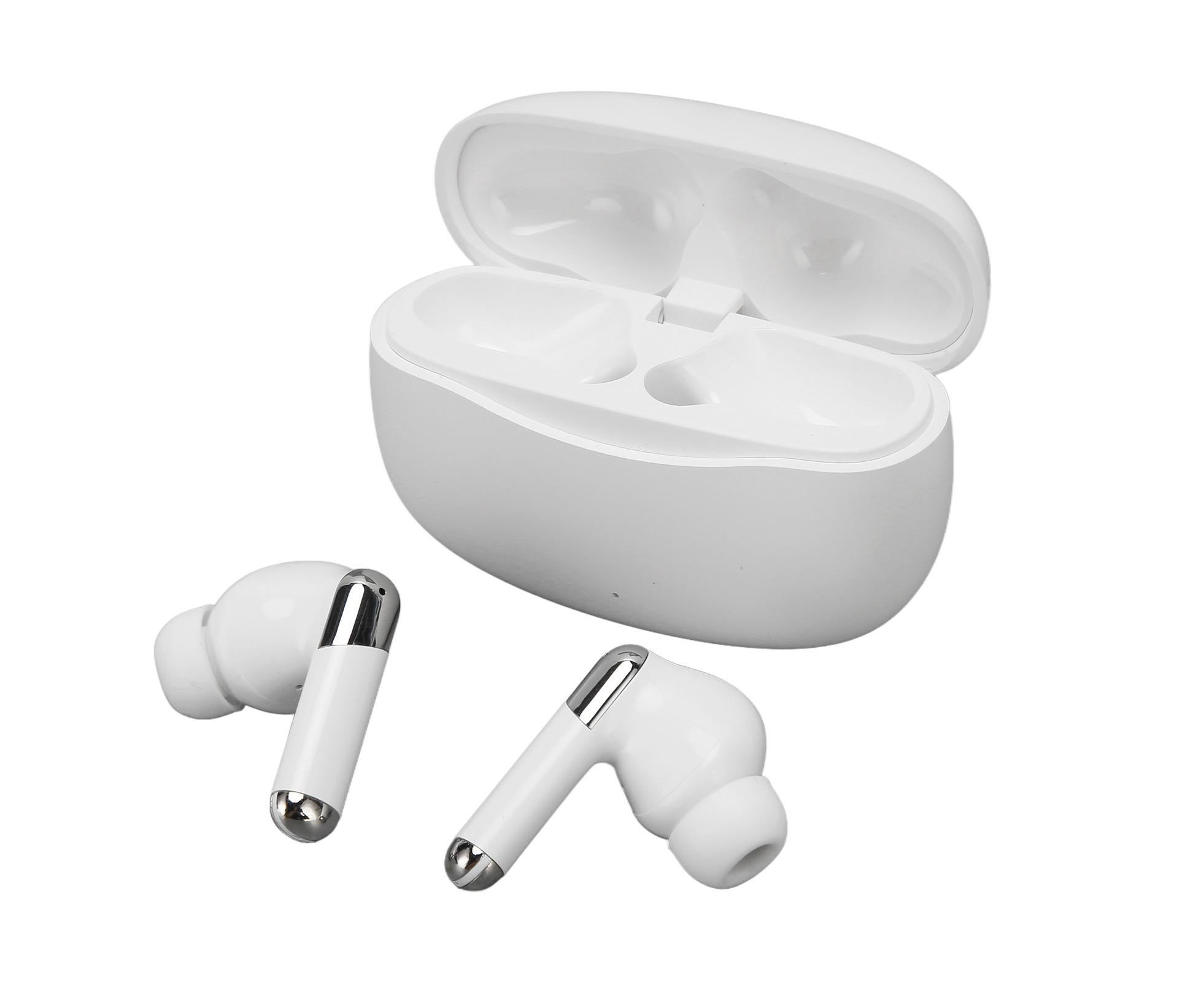 Language Translator Earbuds 144 Languages Noise Reduction Bluetooth 5.3 Wireless Smart Earphone White - Image 8