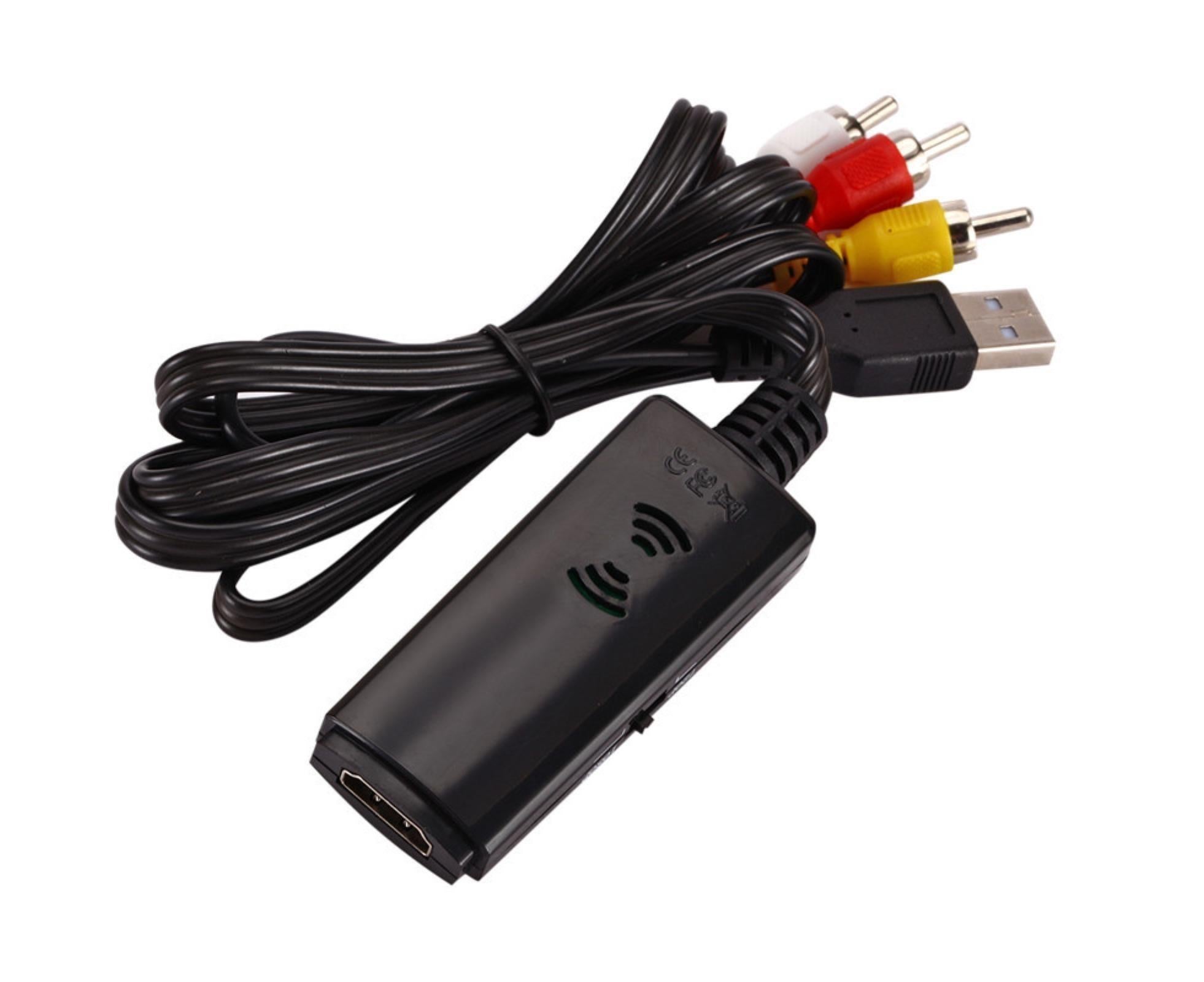 1080P High Clarity HDMI-compatible Male to Female RCA AV Video Audio Converter Cable Cord Adapter Long - Image 3