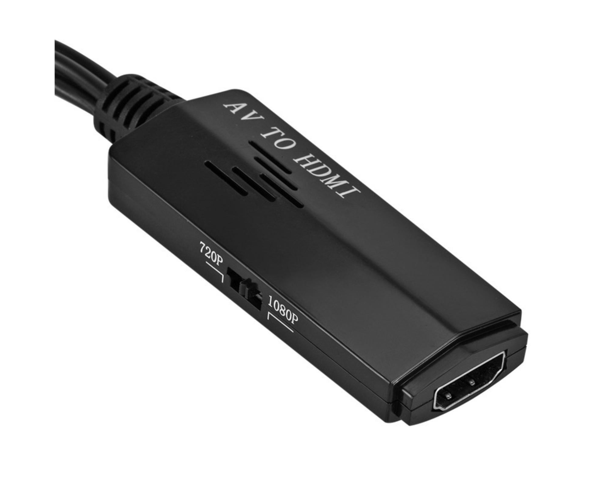 1080P High Clarity HDMI-compatible Male to Female RCA AV Video Audio Converter Cable Cord Adapter Long - Image 5