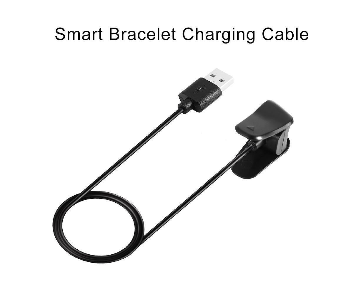 1m Smart Bracelet USB Charging Cable Clip-on Charger Cord for Vivosmart 4 - Image 3