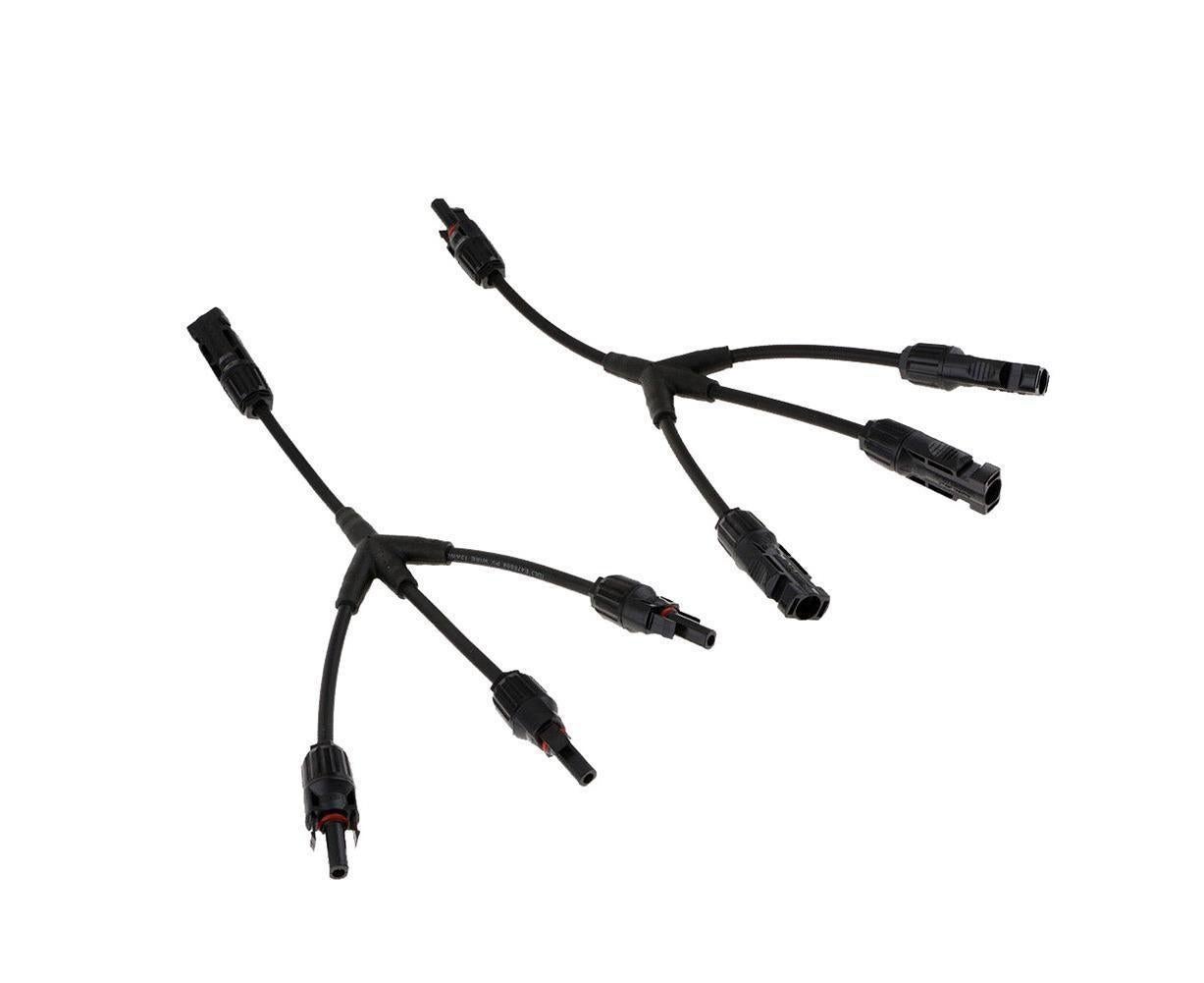 1Pair 3 Way Y Splitter Cable Plug Inline Solar PV Panel IP67 Connectors - Image 6