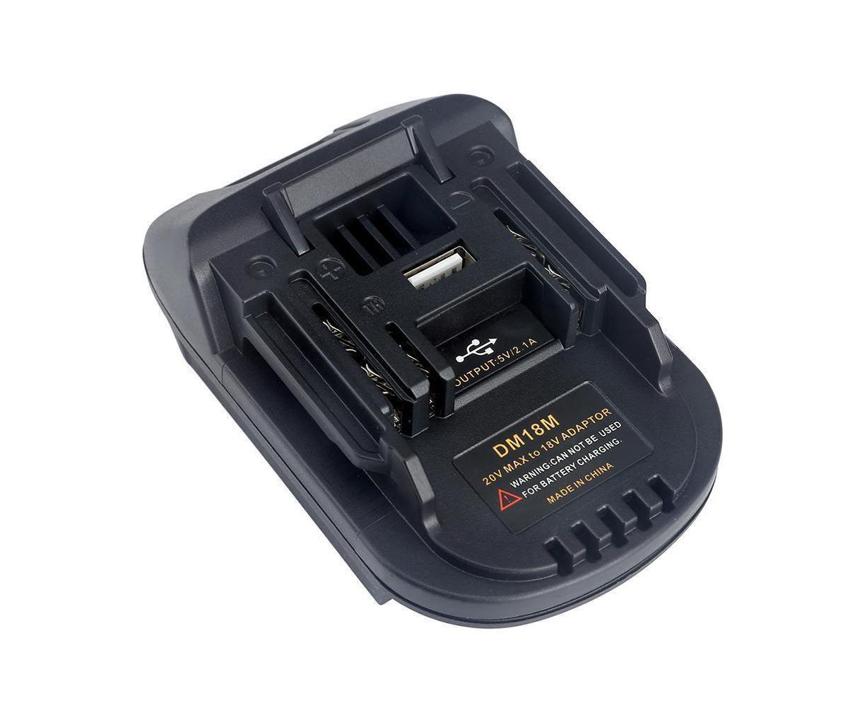 20V to 18V Lithium Battery Adapter Converter with USB Port for  MAKITA - Image 8