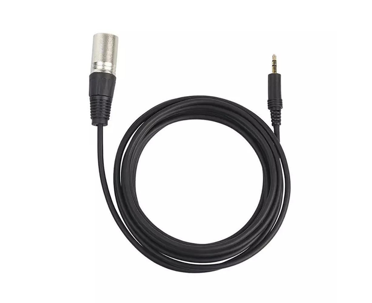 3.5mm Stereo Jack Plug to 3 Pin XLR Male Microphone Audio Cable Cord Adapter - Image 4