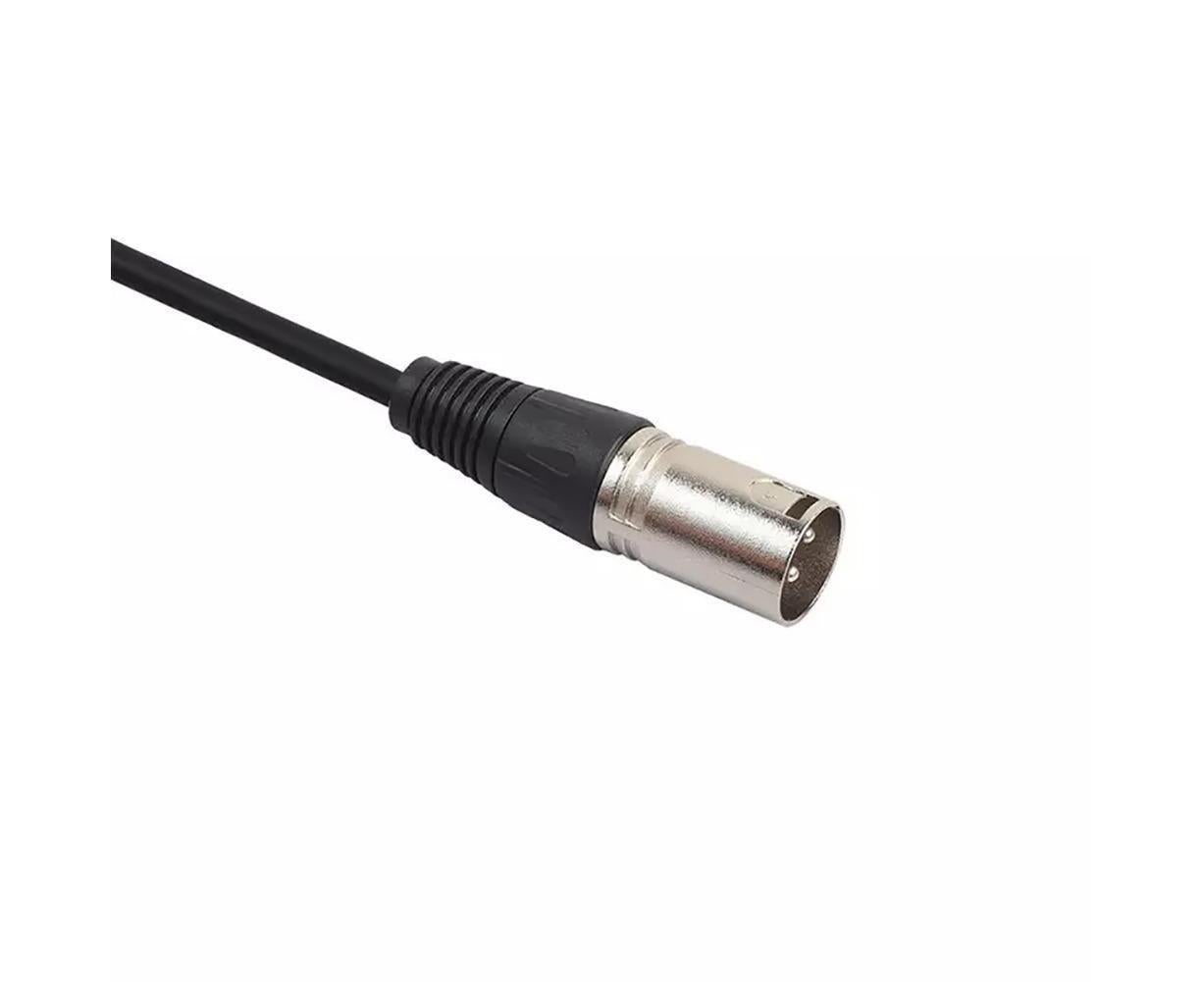 3.5mm Stereo Jack Plug to 3 Pin XLR Male Microphone Audio Cable Cord Adapter - Image 5