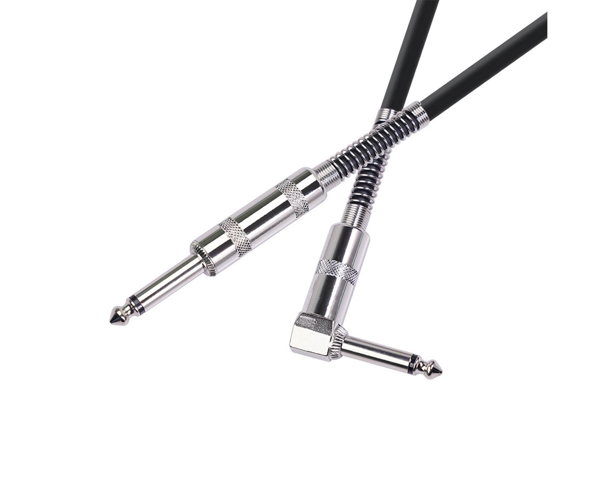 90 Degree Electric Guitar Audio Cable Musical Instruments Connecting Cord Line - Image 6