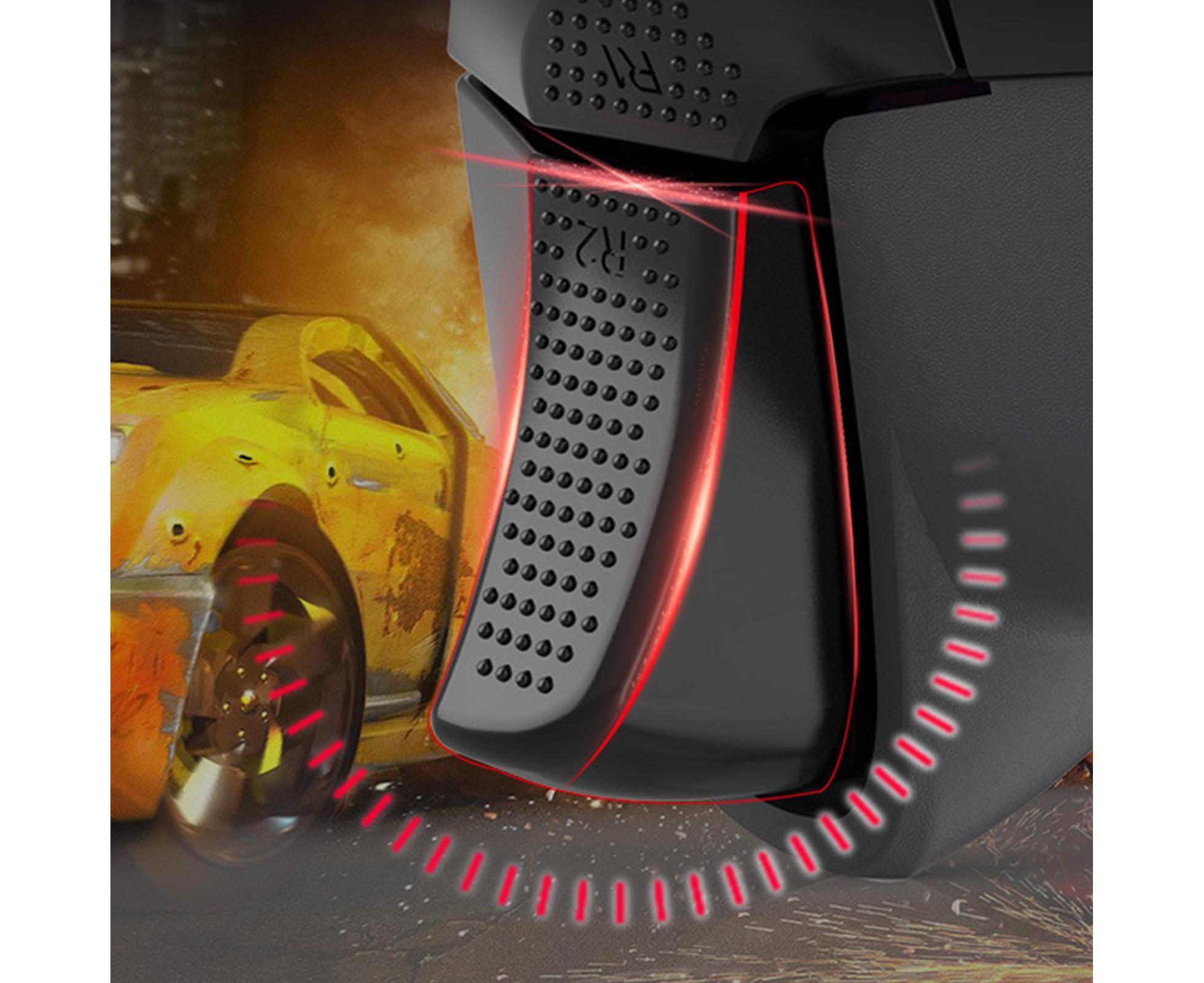 AG110 Game Joystick Vibration Ergonomic Design No Delay Wired Connection Non-slip Game Control Sensitive USB Wired Controller Game Joystic for XBox Black - Image 5