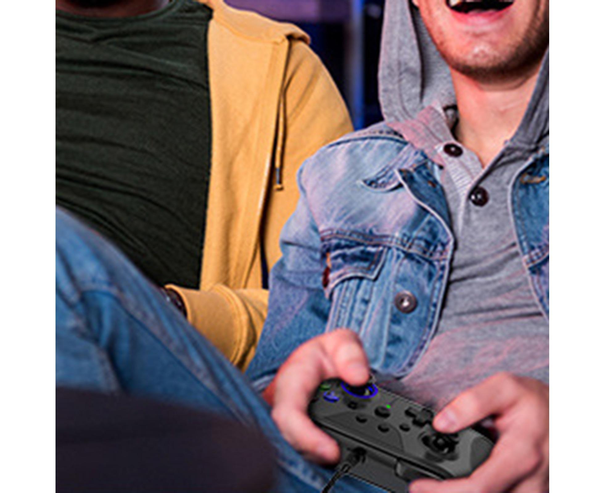 AG110 Game Joystick Vibration Ergonomic Design No Delay Wired Connection Non-slip Game Control Sensitive USB Wired Controller Game Joystic for XBox Black - Image 8