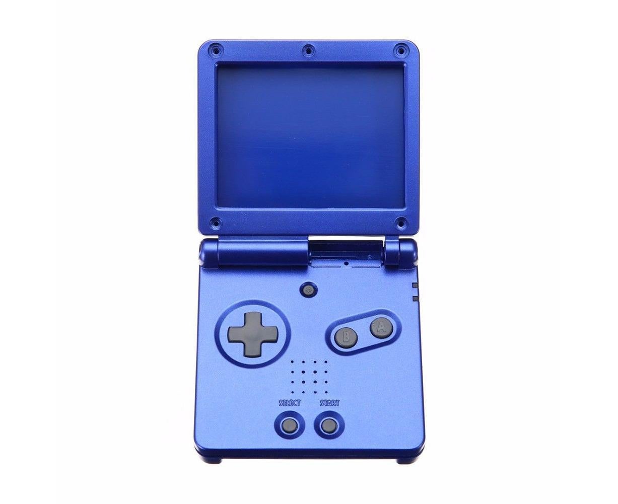 Console Housing Shell Case Screen Lens Screwdriver Kits Tool for Nintendo GBA SP Blue - Image 2