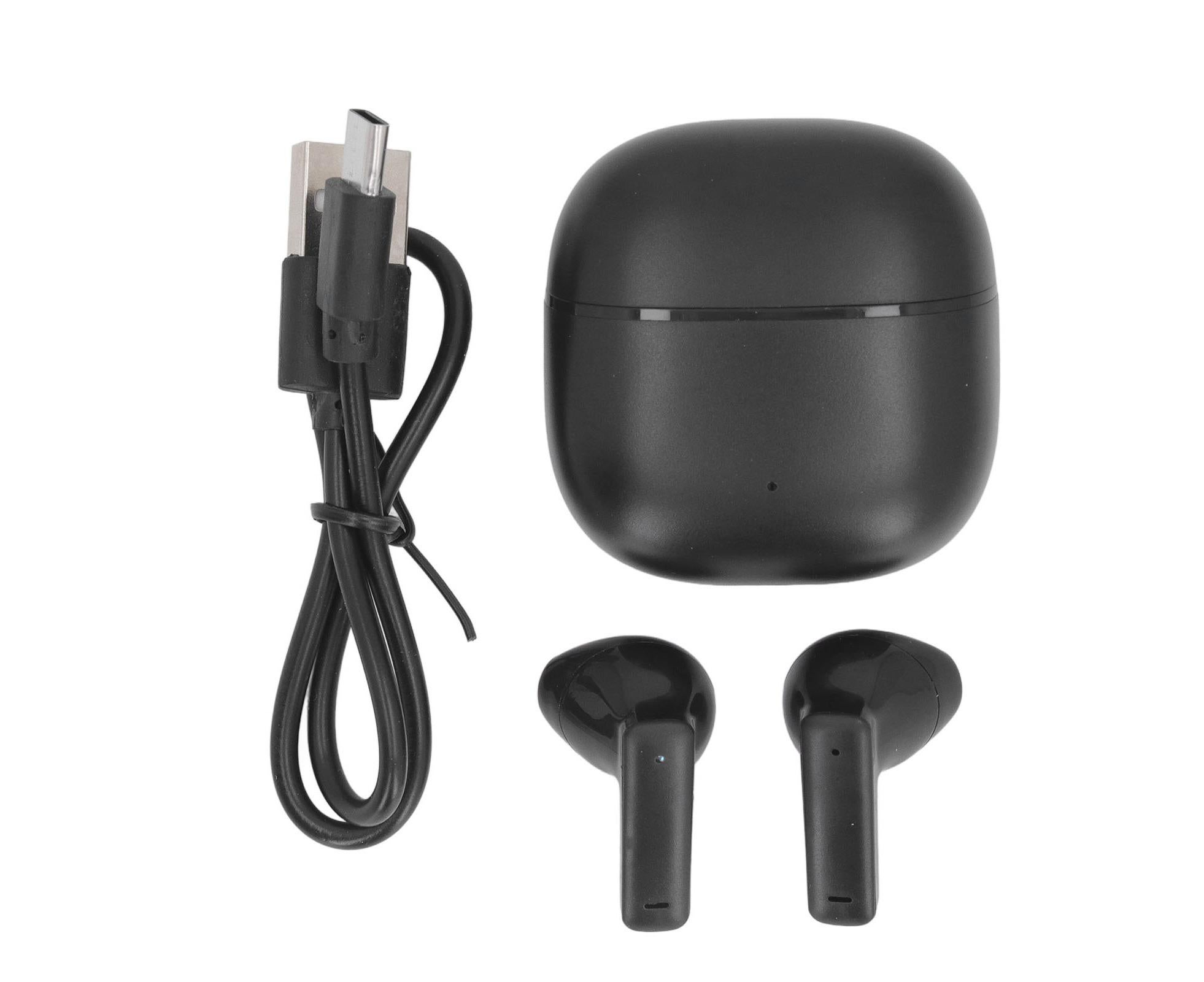 Bluetooth Translator Earbuds Support 74 Languages 70 Accents Stereo Noise Reduction Wireless Translation Earphones with APP Black - Image 1