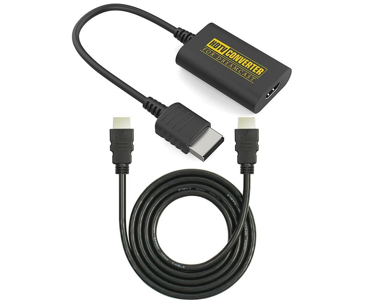 HDMI-compatible Adapter Converter for Sega Dreamcast DC Console HDMI-compatible/HD-Link Cable Wire Black - Image 6