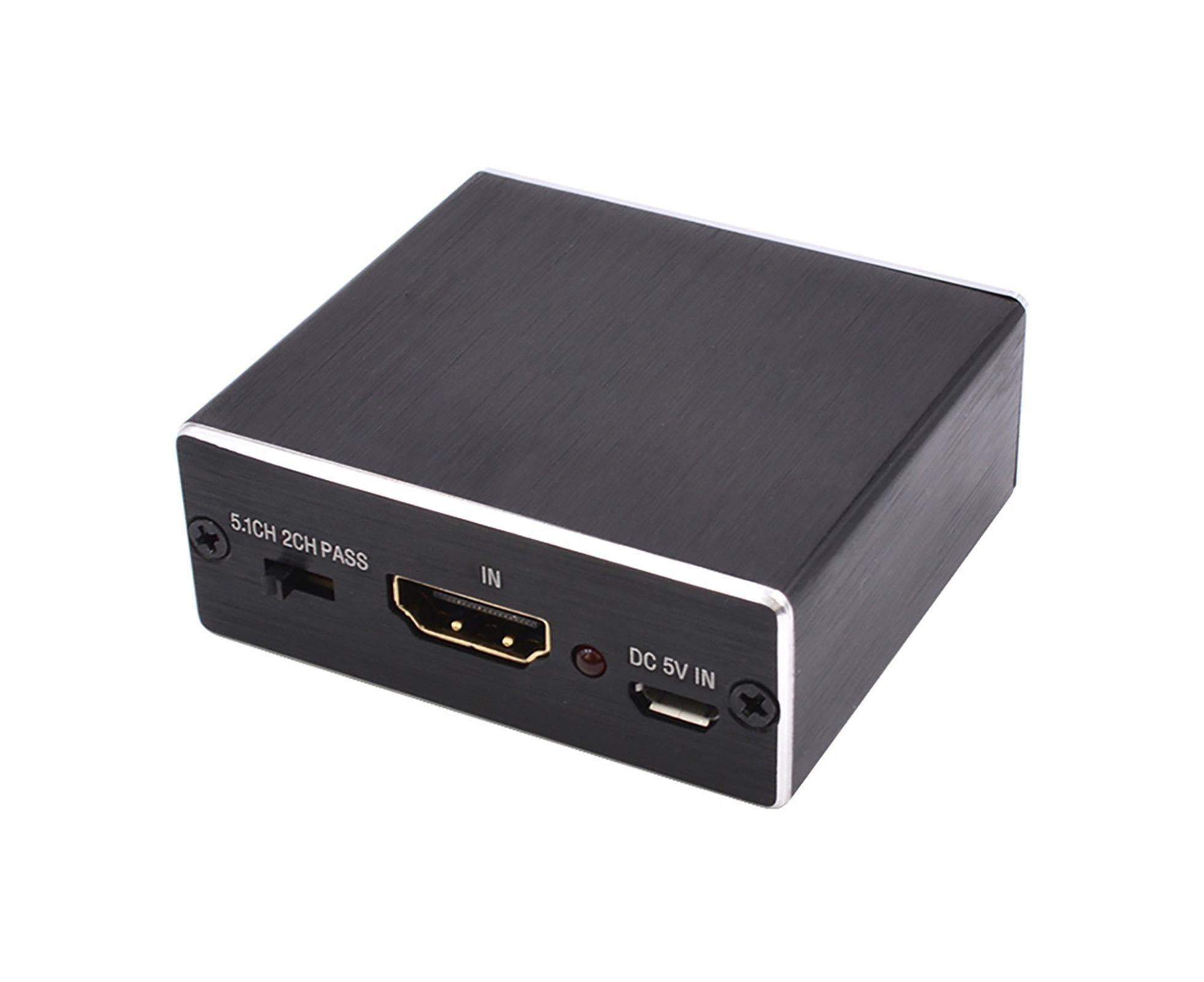HDMI-compatible to SPDIF+R/L High Clarity Audio Converter Adapter 5.1 Optical Fiber Splitter 4K 2K Black - Image 3