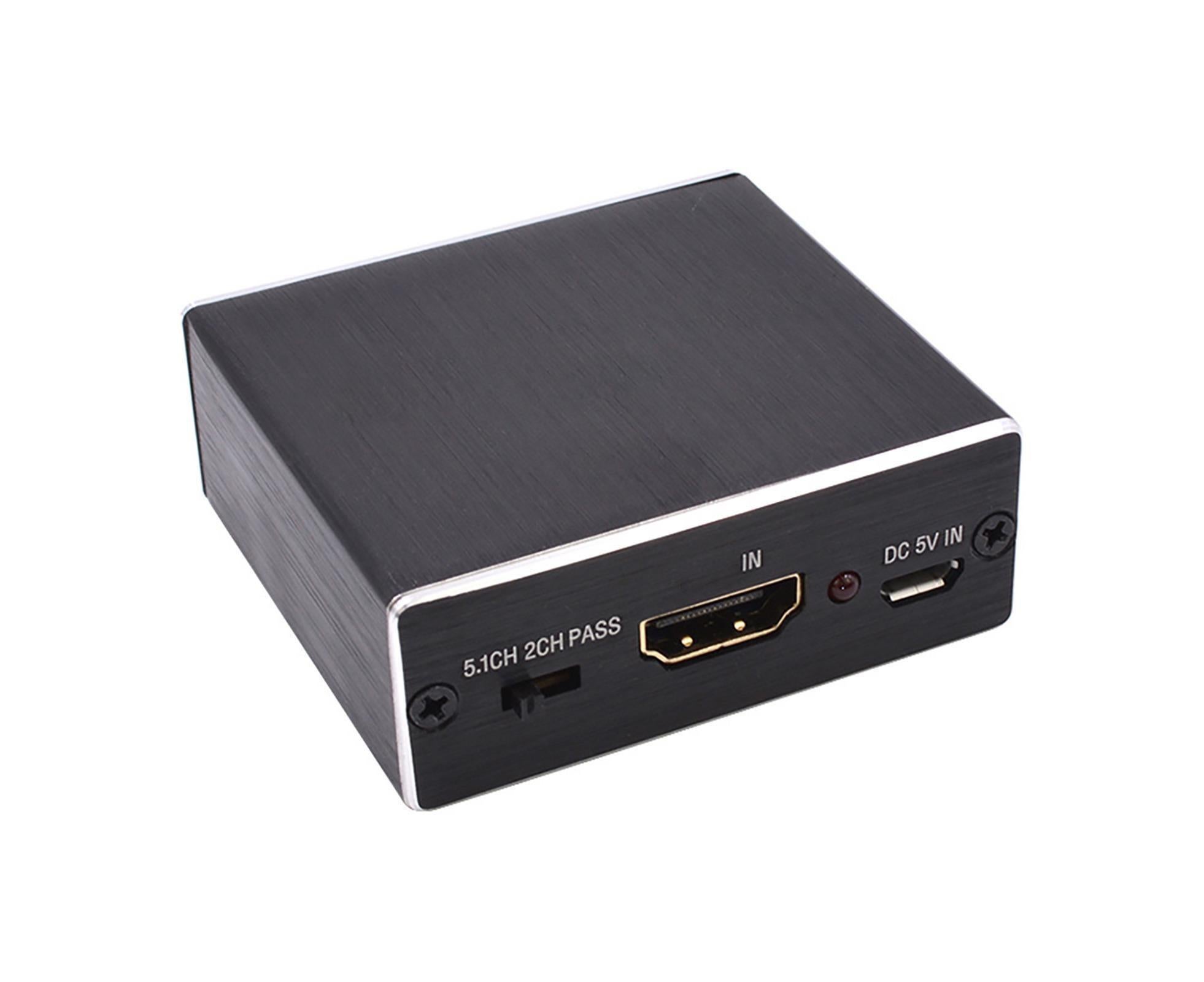HDMI-compatible to SPDIF+R/L High Clarity Audio Converter Adapter 5.1 Optical Fiber Splitter 4K 2K Black - Image 5
