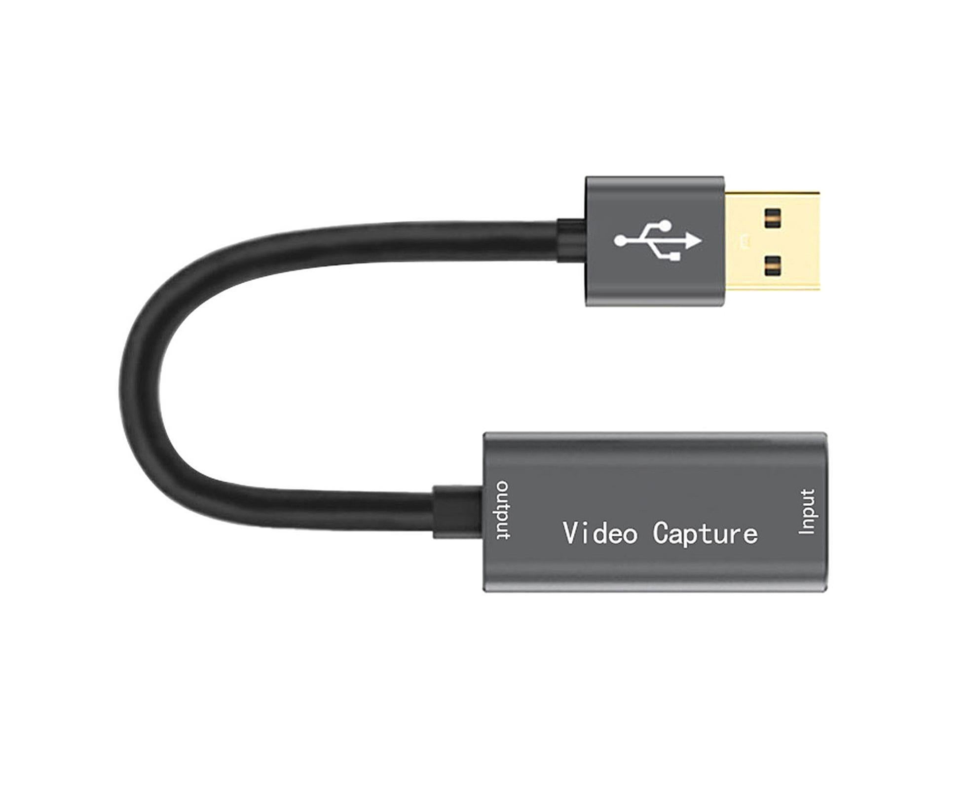 HDMI-compatible to USB Video Capture Card Game Camera Recorder Live Streaming Webcasting Grey - Image 5