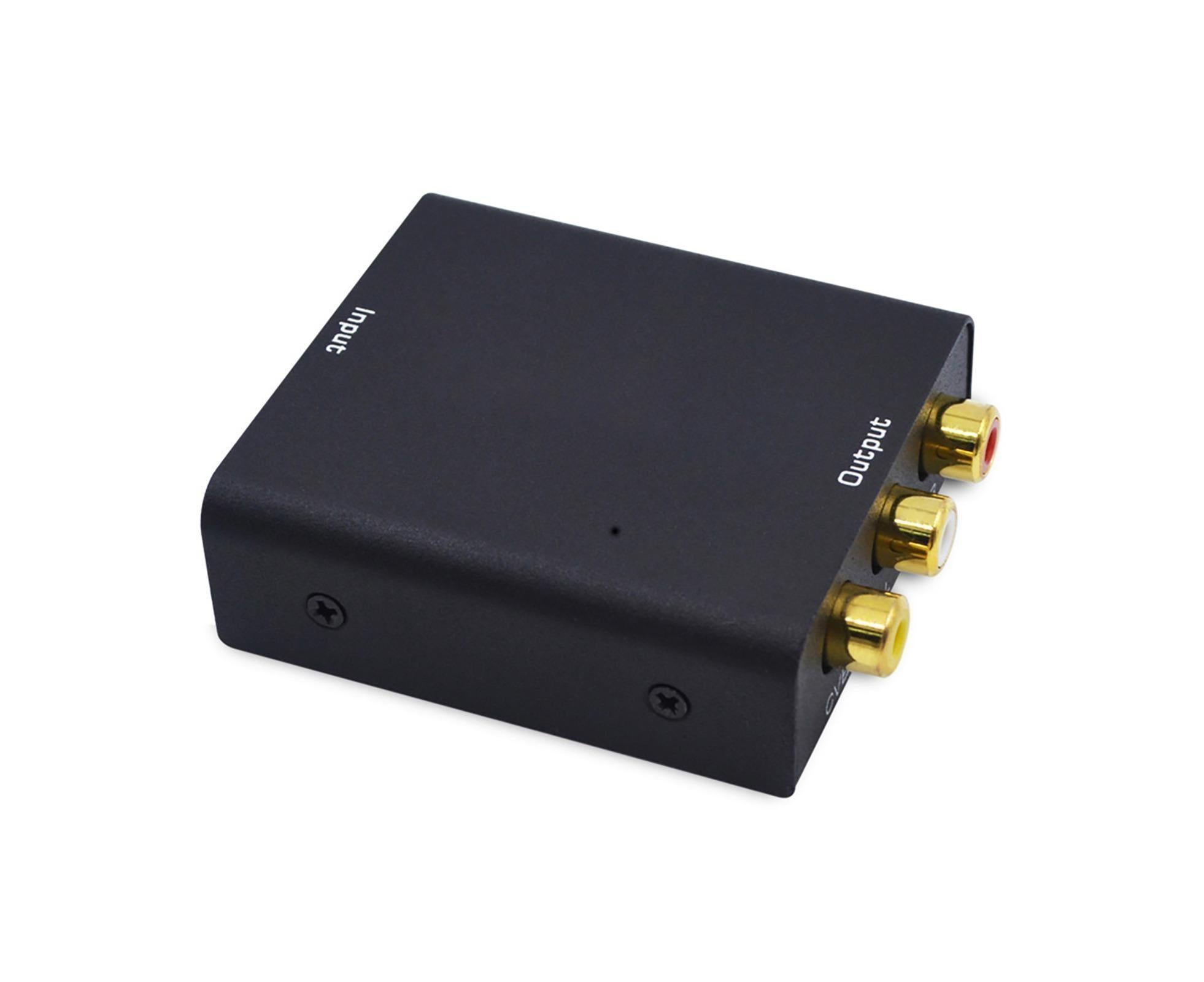 Mini HDMI-compatible 1.4b to AV 4Kx2K 1080P to 3RCA CVBS Video Audio Converter Adapter Black - Image 4