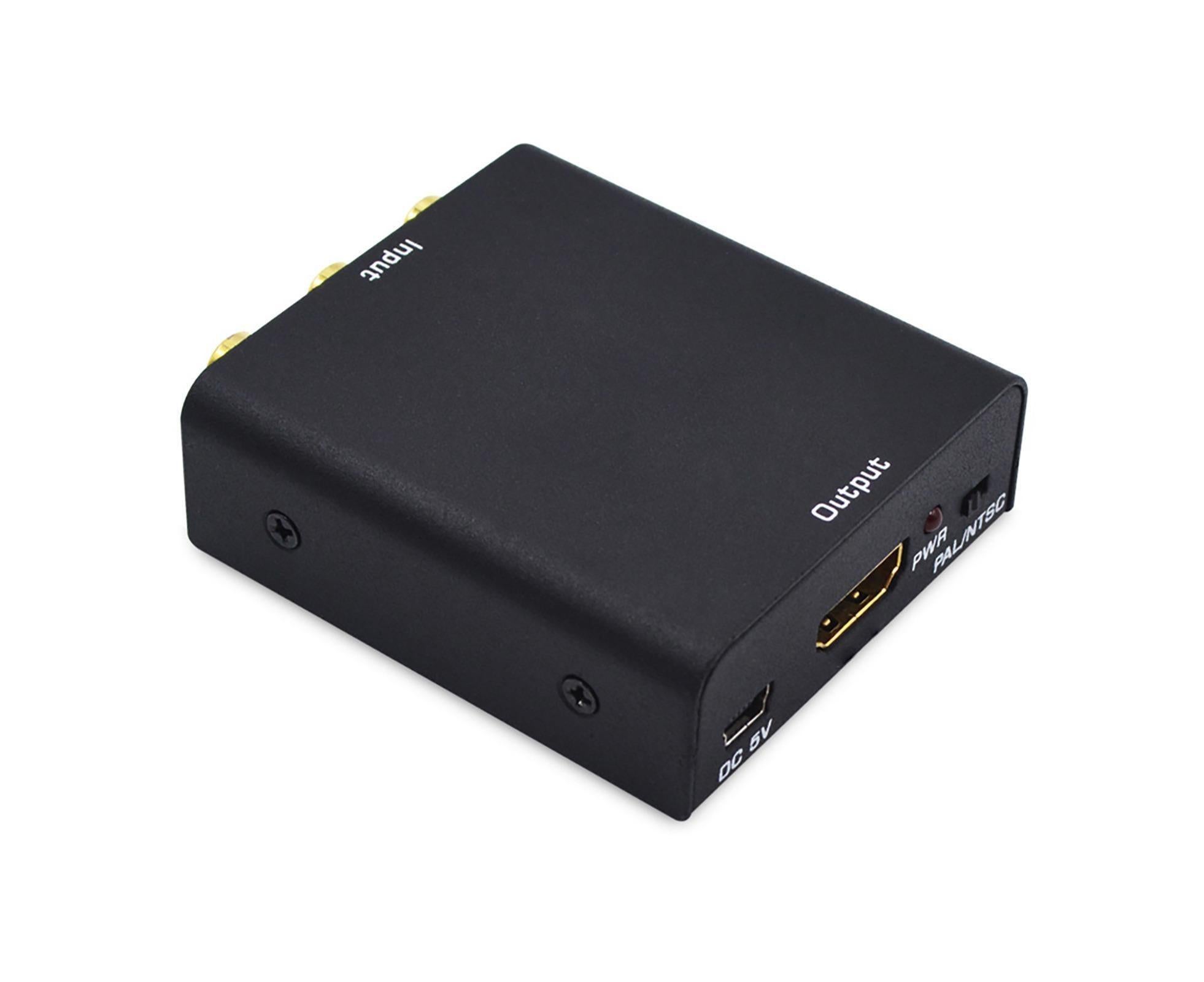 Mini HDMI-compatible 1.4b to AV 4Kx2K 1080P to 3RCA CVBS Video Audio Converter Adapter Black - Image 6