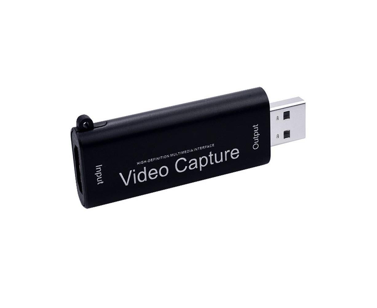 Portable 1080P USB 2.0 HDMI-compatible Video Audio Capture Card for Live Game Recording Black - Image 7