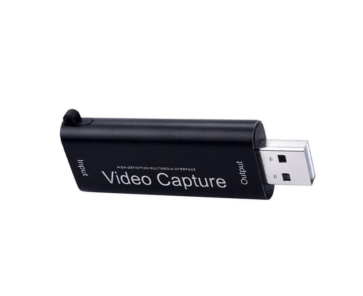 Portable 1080P USB 2.0 HDMI-compatible Video Audio Capture Card for Live Game Recording Black - Image 8