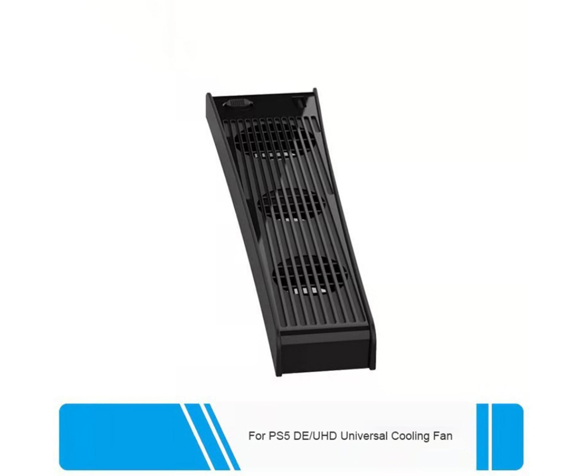 Portable 3 Fans Game Console Cooling Fan Playstation Accessories for PS5 DE/UHD Version Black - Image 8