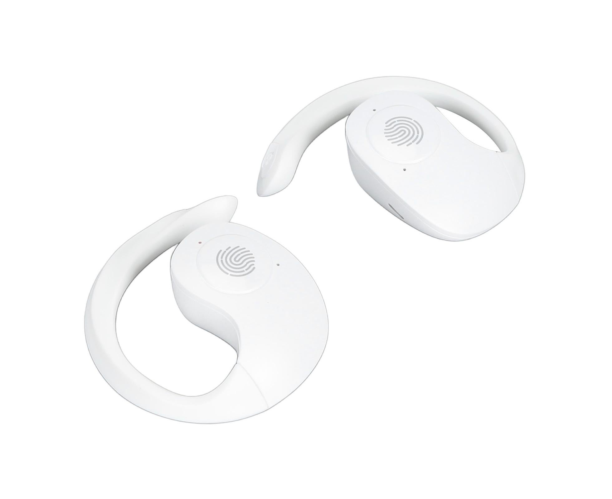 Language Translator Earhooks Bluetooth 5.3 Support 144 Languages Online Translation Wireless Earbuds Device for Music and Calling White - Image 4