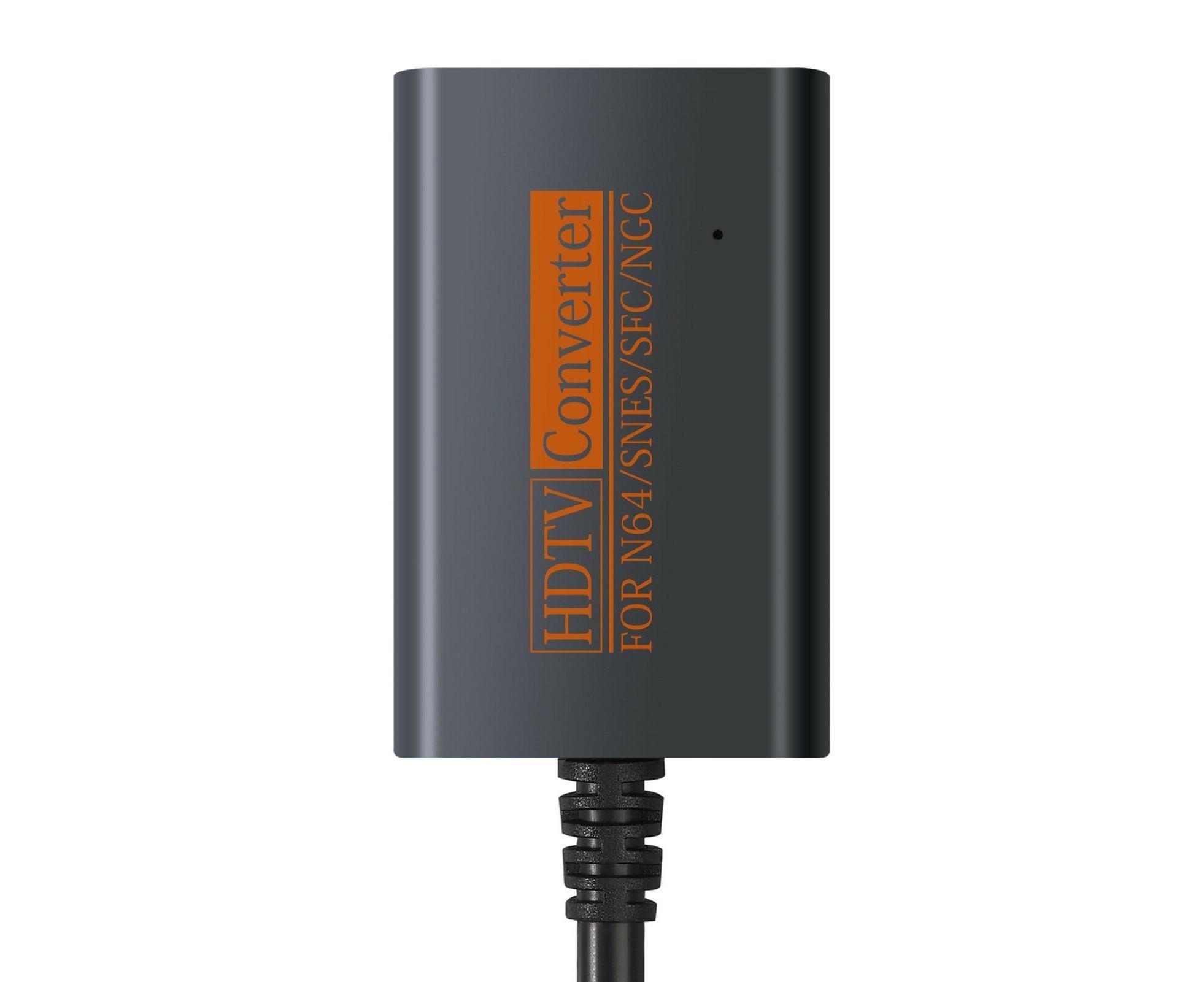 Portable Converter Adapter Shared Equipment for N64/SNES/SFC/NGC to HDMI-compatible (720p) Black - Image 6