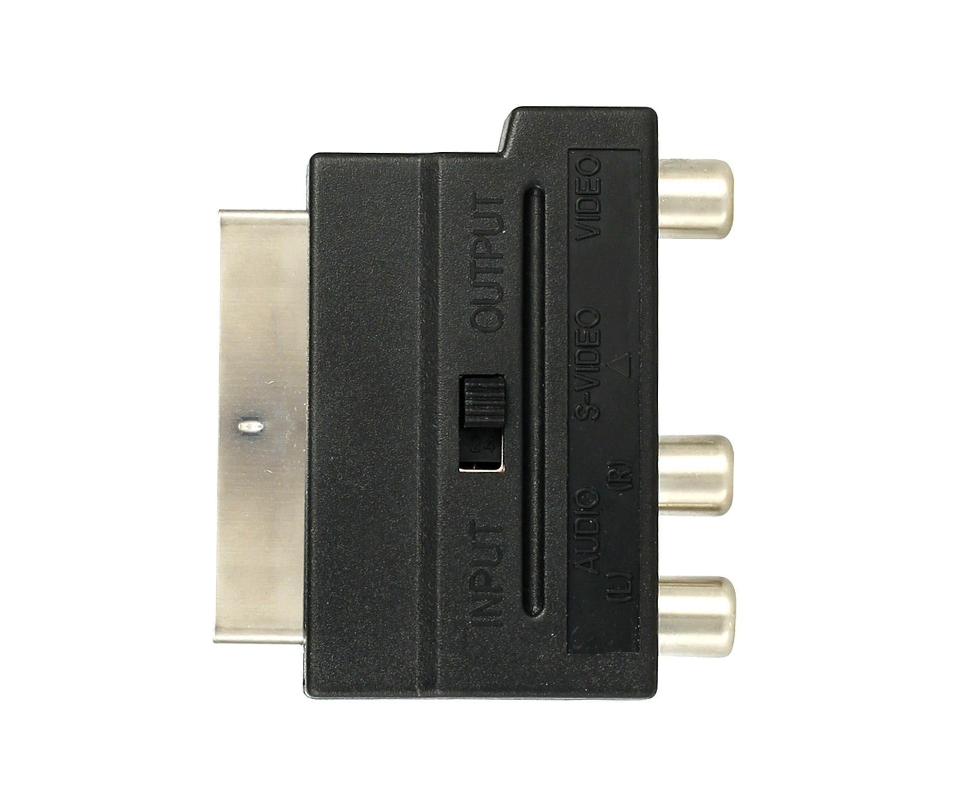USB 2.0 Video Audio to HDD Converter Capture Card 3RCA Cable Scart RCA Adapter Black - Image 5