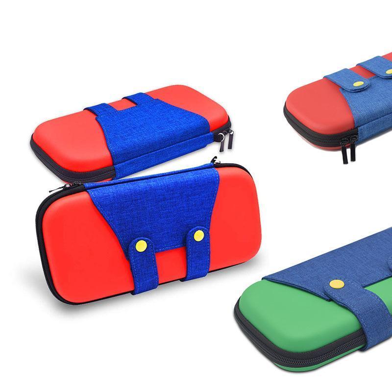 Carry Case Compatible with Nintendo Switch and New Switch OLED Console with Pockets for Accessories and Games-Red - Image 5