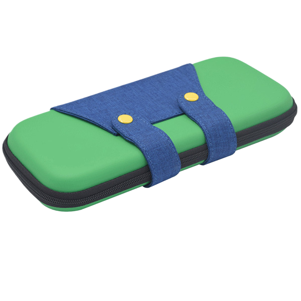 Carry Case Compatible with Nintendo Switch and New Switch2 Console with Pockets for Accessories and Games-Green - Image 1