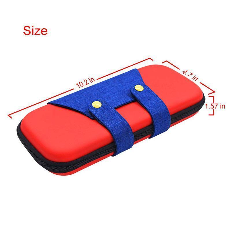 Carry Case Compatible with Nintendo Switch and New Switch2 Console with Pockets for Accessories and Games-Green - Image 3