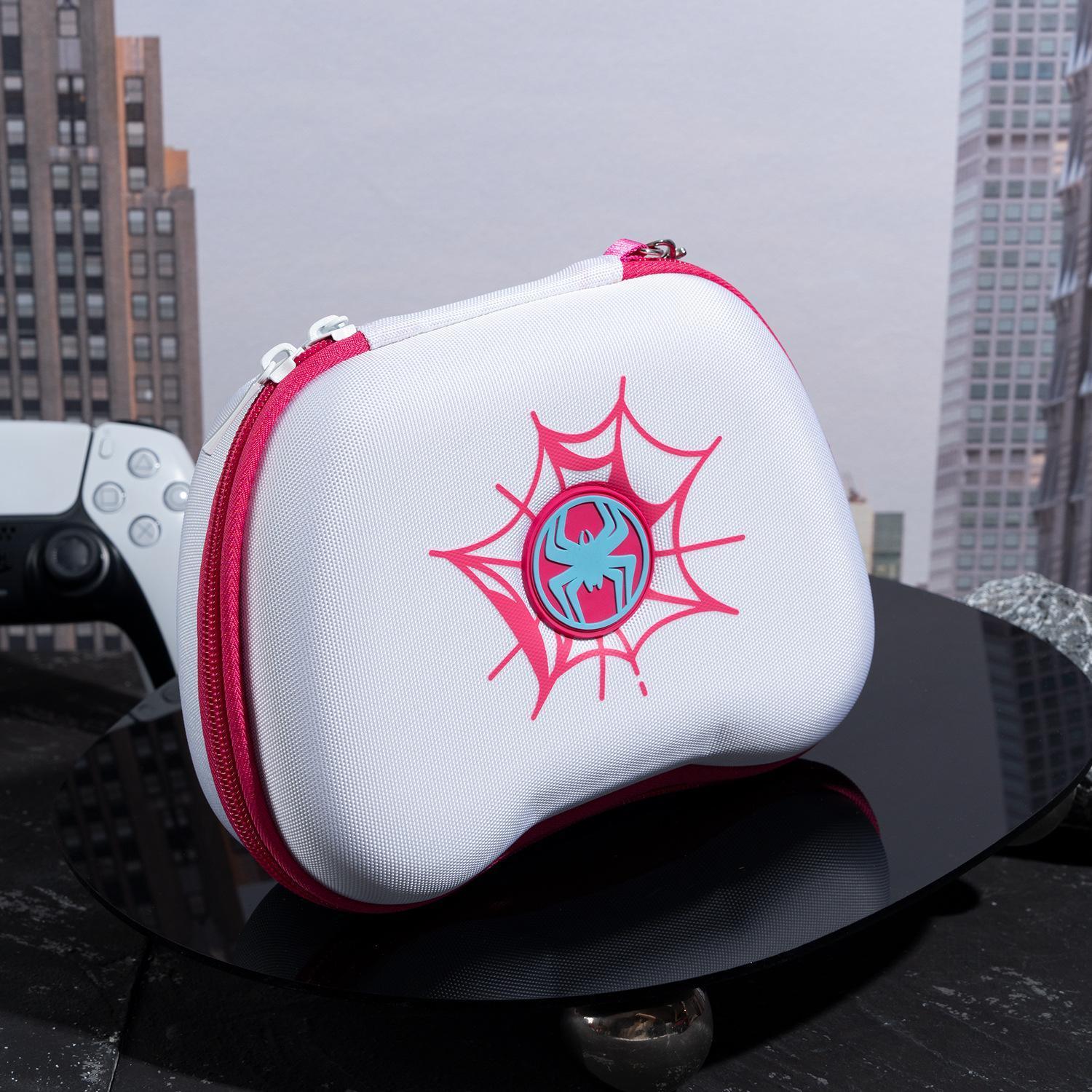 Gaming Controller Travel Carrying Case Compatible with Playstation 5 Wireless Controllers. Protective Storage Holder Bag Cover for PS5 Console (Box Only)-White - Image 2