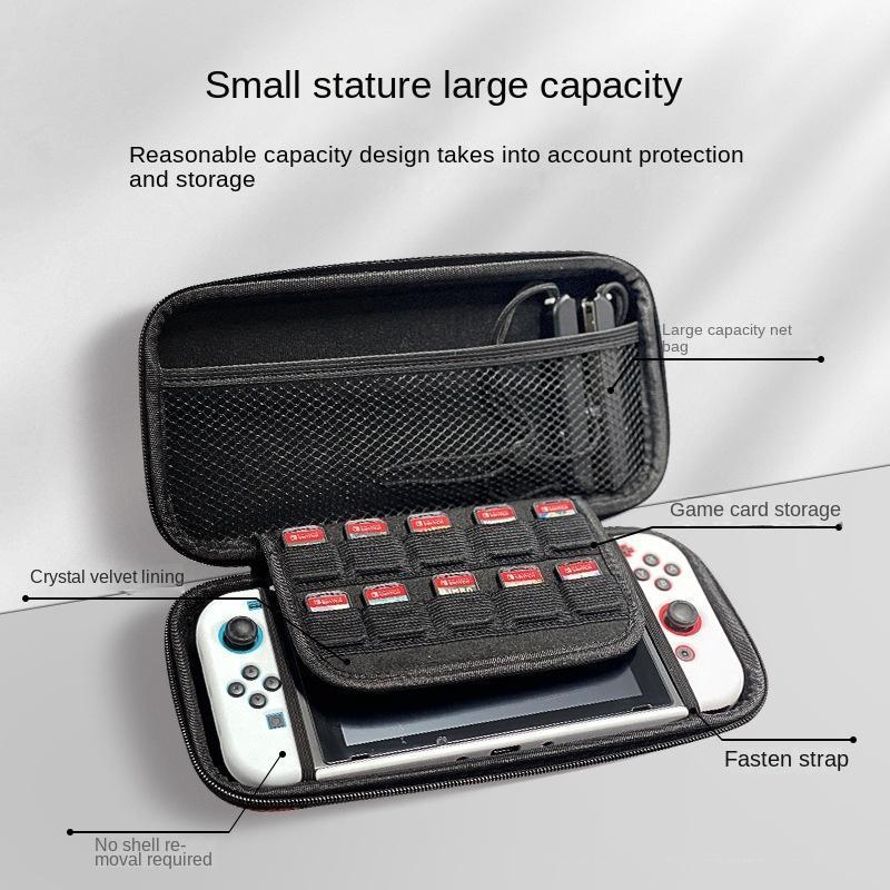 Carry Case Compatible with Nintendo Switch and New Switch OLED Console with Pockets for Accessories and Games-P - Image 3