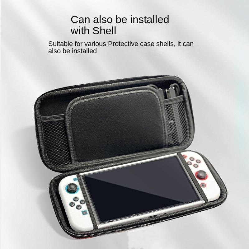 Carry Case Compatible with Nintendo Switch and New Switch OLED Console with Pockets for Accessories and Games-P - Image 4