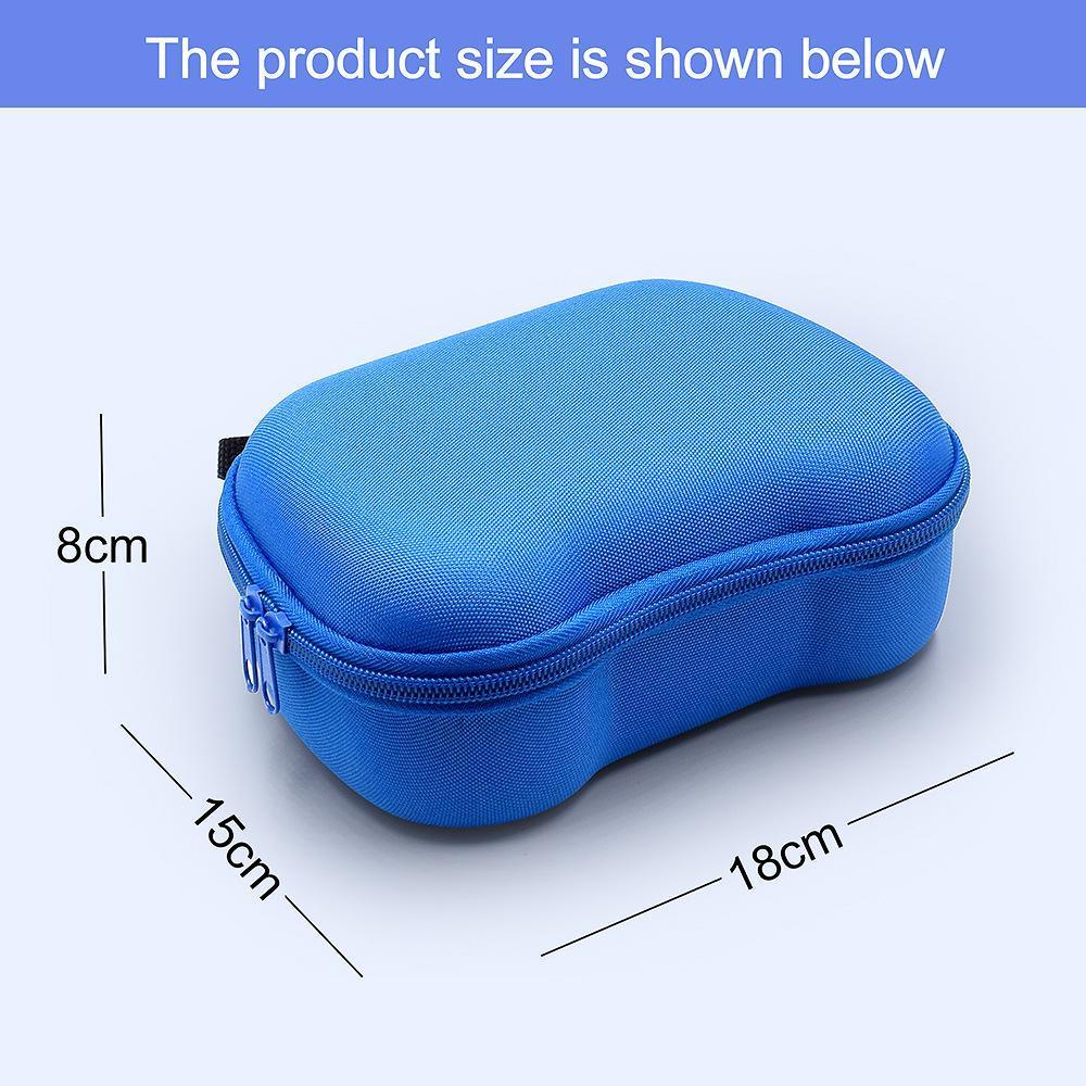 Gaming Controller Travel Carrying Case Compatible with Playstation 5 Wireless Controllers. Protective Storage Holder Bag Cover for PS5 Console (Box Only)-Black - Image 5