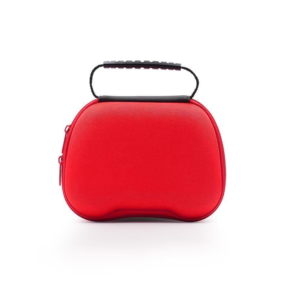 Gaming Controller Travel Carrying Case Compatible with Playstation 5 Wireless Controllers. Protective Storage Holder Bag Cover for PS5 Console (Box Only)-Red - Image 1