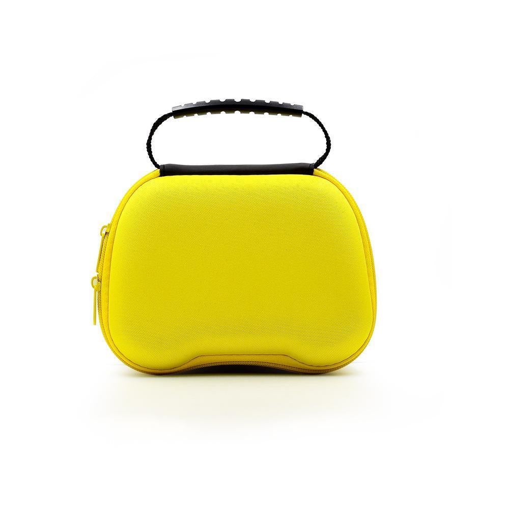Gaming Controller Travel Carrying Case Compatible with Playstation 5 Wireless Controllers. Protective Storage Holder Bag Cover for PS5 Console (Box Only)-Yellow - Image 1