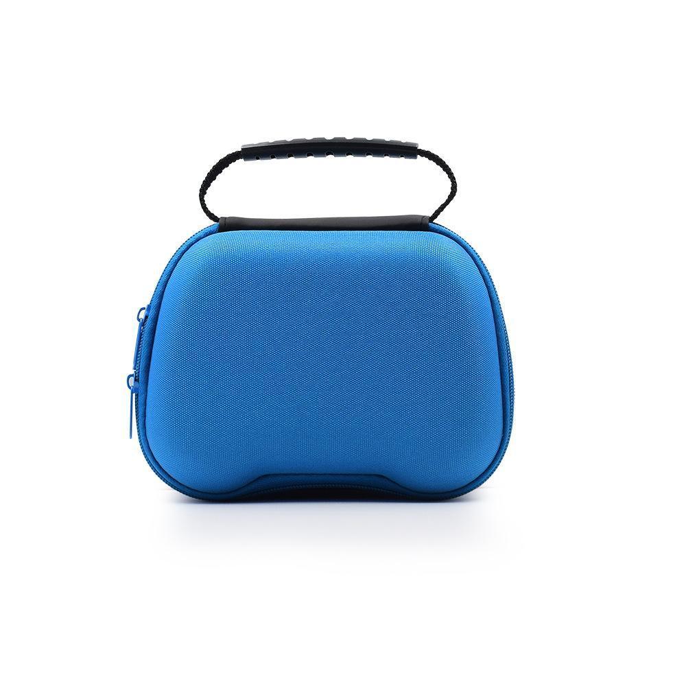 Gaming Controller Travel Carrying Case Compatible with Playstation 5 Wireless Controllers. Protective Storage Holder Bag Cover for PS5 Console (Box Only)-Blue - Image 1