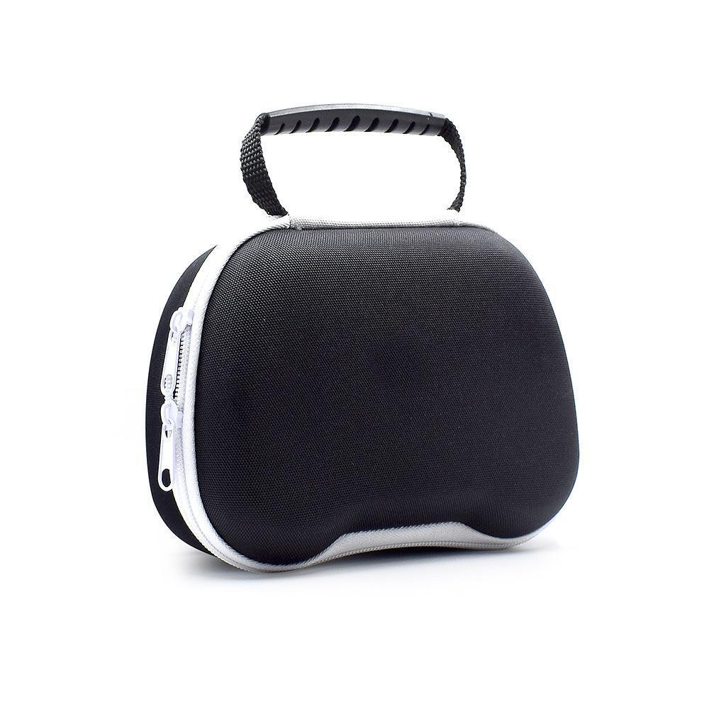 Gaming Controller Travel Carrying Case Compatible with Playstation 5 Wireless Controllers. Protective Storage Holder Bag Cover for PS5 Console (Box Only)-Black & White - Image 1