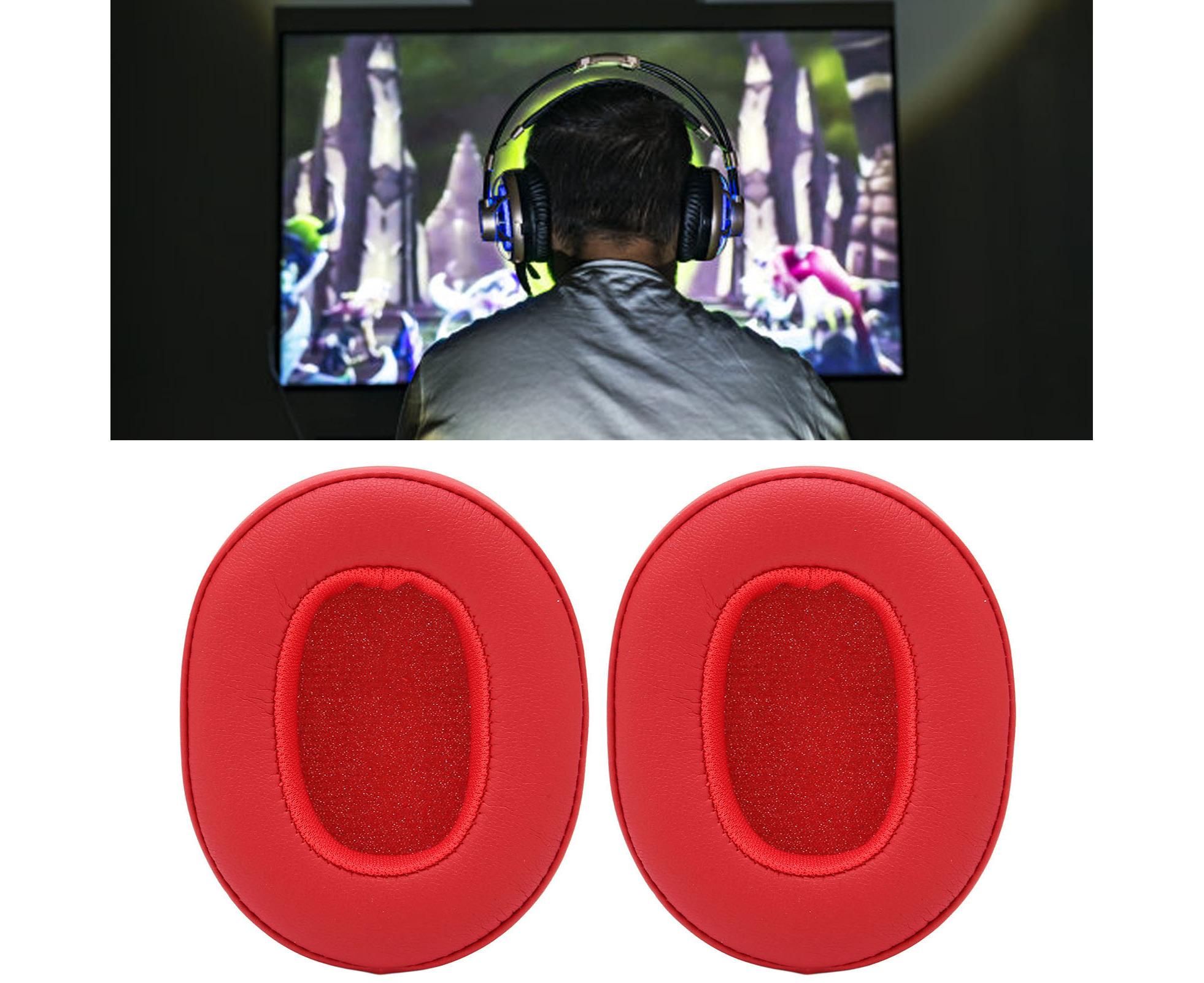 Protein Leather Replacement Ear Pads for Skullcandy Crusher 3.0 Wireless Hesh3 Repair PartsRed - Image 5