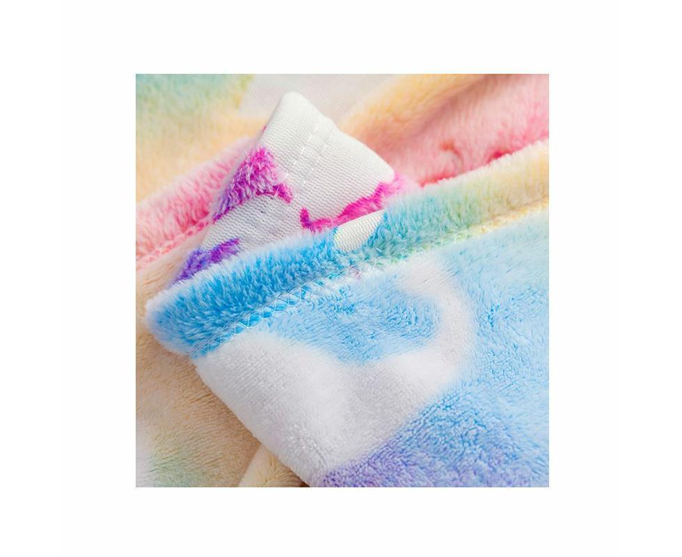 Blue Pink Mermaid Blanket Glow in The Dark Sleeping Bag Babies Birthday Gift Daughte - Image 3