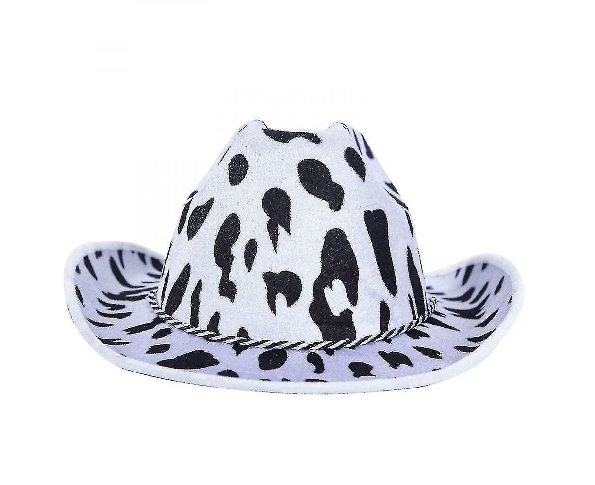 Cowboy Hats Western Cowgirl Hat Bandanna Glasses Unisex Cowboy Hat Halloween Costume Cosplay Dress - Image 1