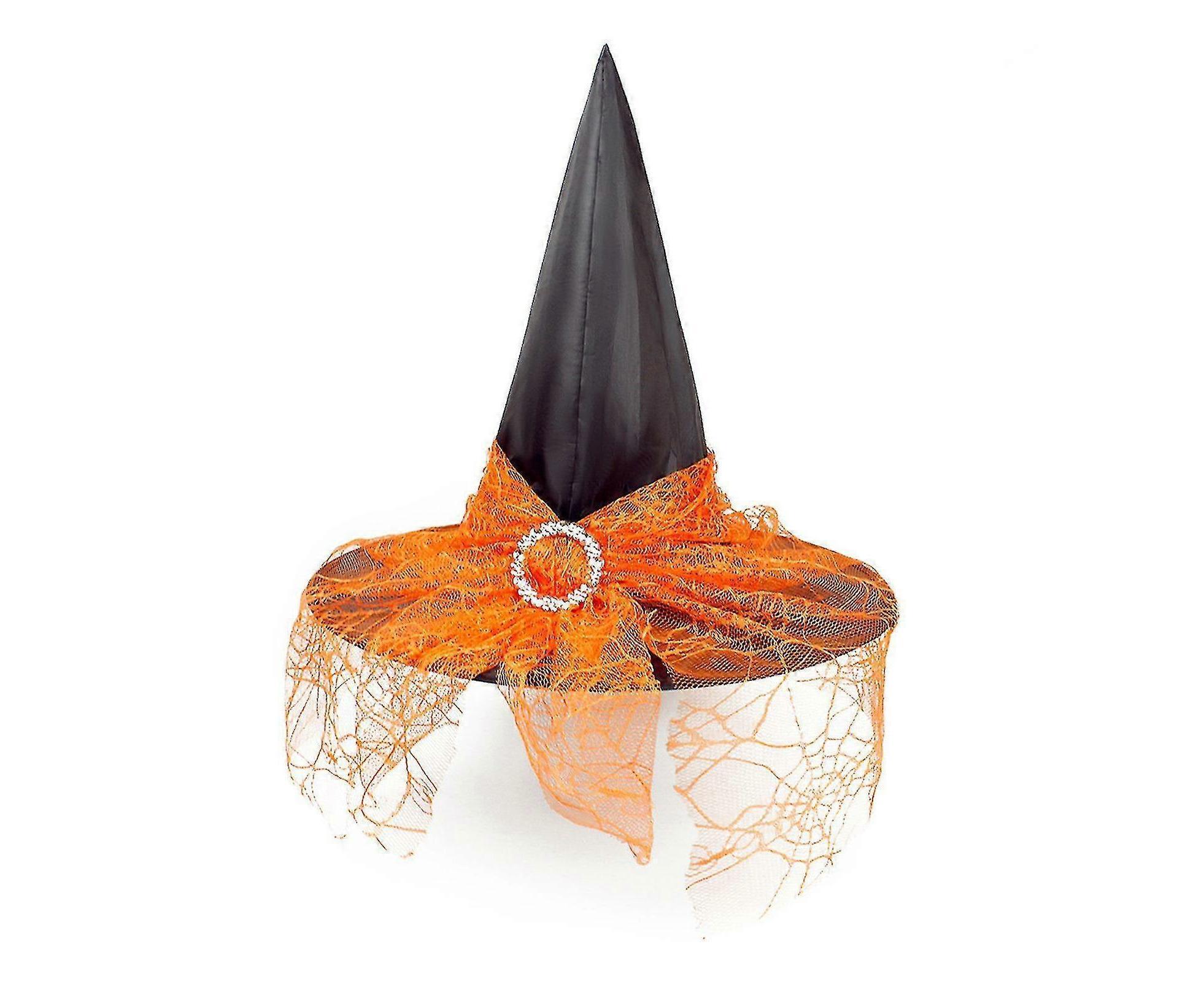 Fashion Reusable Cloth Halloween Babies Wizard Hat For Party Decor-Black - Image 1