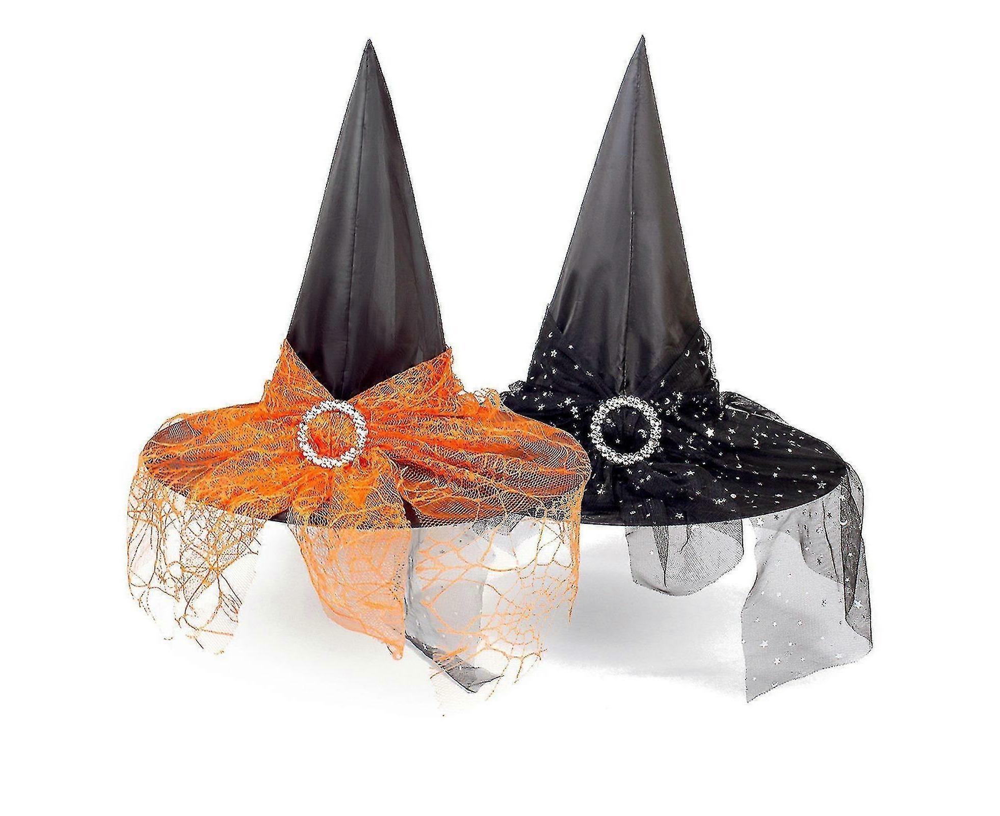 Fashion Reusable Cloth Halloween Babies Wizard Hat For Party Decor-Black - Image 5
